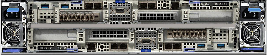 IBM FlashSystem 5100 Rear