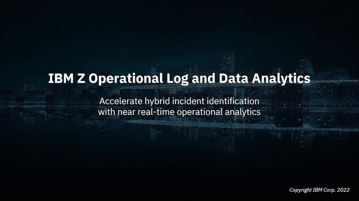 Z Operational Log and Data Analytics